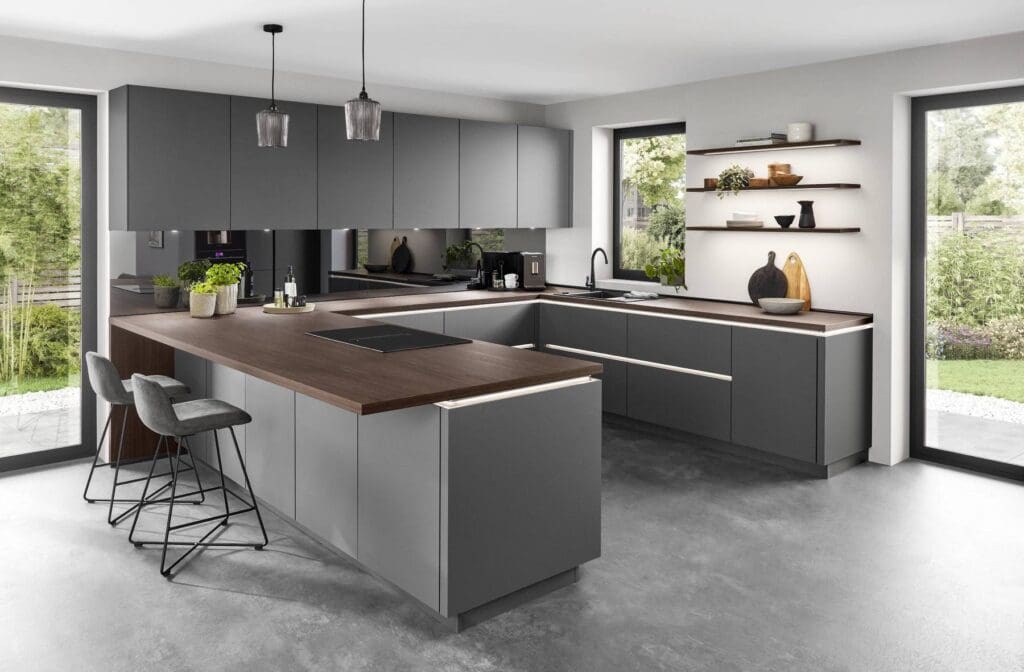 Tailored kitchens Layouts Barnsley - German Kitchens at Square